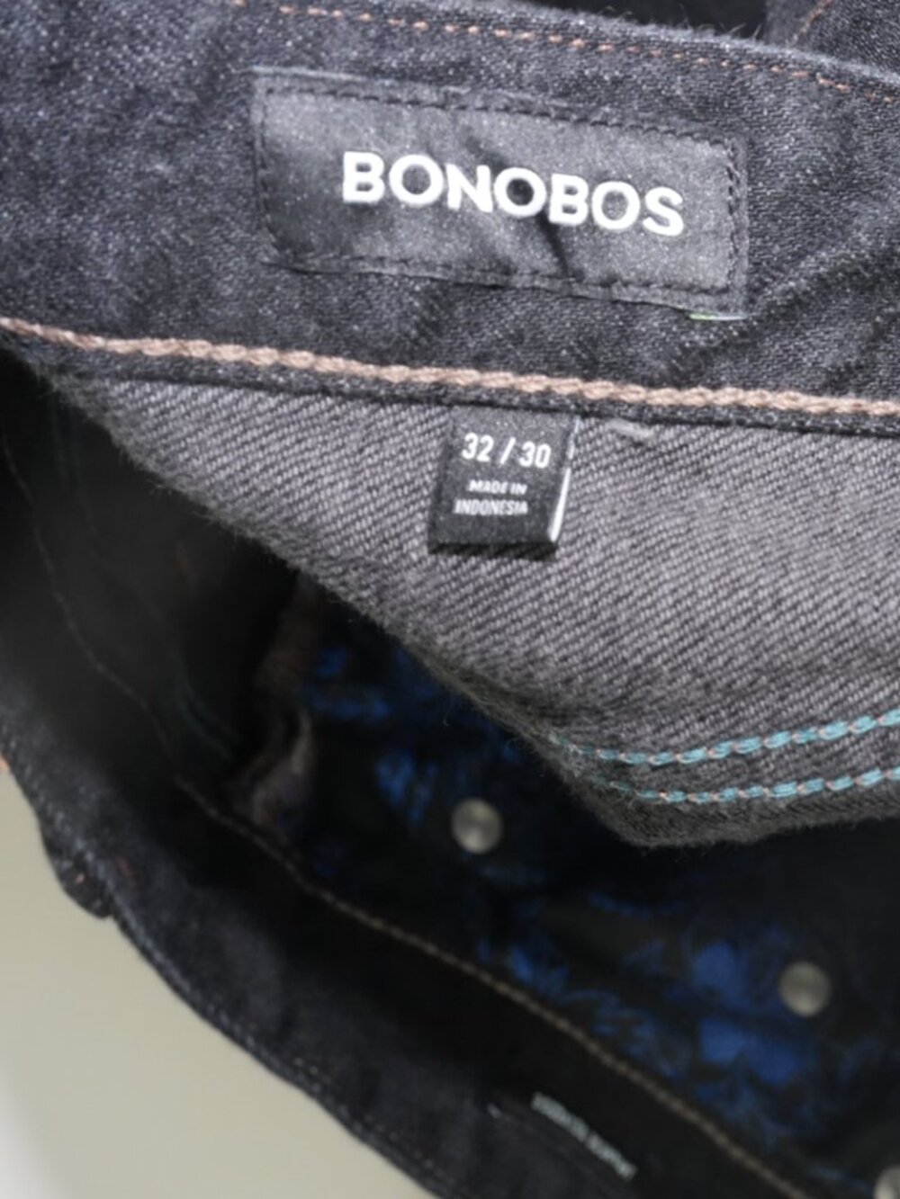 Bonobos Jeans Tailored Japanese Selvedge Button Fly 32x30